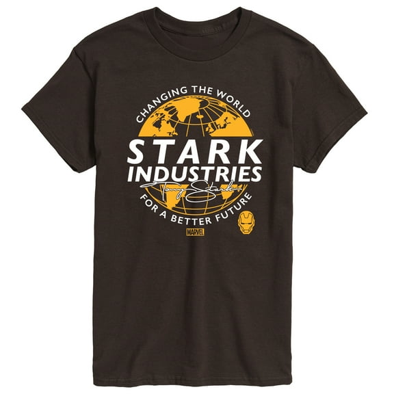 Marvel Iron Man - Stark Industries - Men's Short Sleeve Graphic T-Shirt