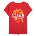 thumbnail image 1 of Marvel Iron Man - Stark Industries - Women's Oversized Graphic T-Shirt, 1 of 4