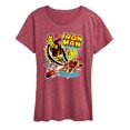 thumbnail image 1 of Marvel Iron Man - Sticker Style - Women's Short Sleeve Graphic T-Shirt, 1 of 4