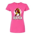 thumbnail image 1 of Marvel Iron Man - The Invincible Iron Man - Juniors Fitted Graphic T-Shirt, 1 of 4