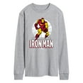 thumbnail image 1 of Marvel Iron Man - The Invincible Iron Man - Men's Long Sleeve Graphic T-Shirt, 1 of 5