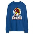 thumbnail image 1 of Marvel Iron Man - The Invincible Iron Man - Men's Long Sleeve Graphic T-Shirt, 1 of 5