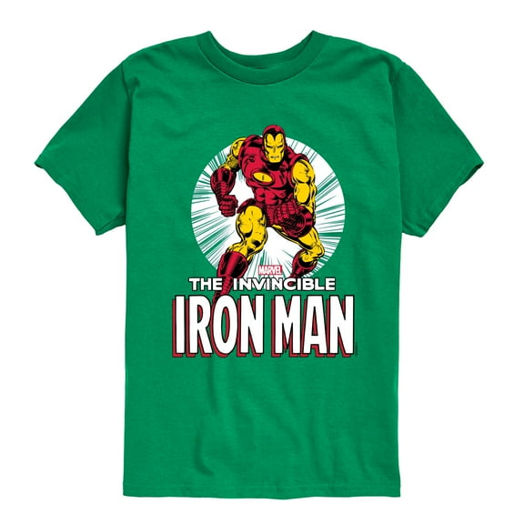Marvel Iron Man - The Invincible Iron Man -Toddler And Youth Short Sleeve Graphic T-Shirt