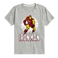 thumbnail image 1 of Marvel Iron Man - The Invincible Iron Man -Toddler And Youth Short Sleeve Graphic T-Shirt, 1 of 5