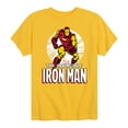 thumbnail image 1 of Marvel Iron Man - The Invincible Iron Man -Toddler And Youth Short Sleeve Graphic T-Shirt, 1 of 5