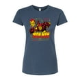 thumbnail image 1 of Marvel Iron Man - Tony Stark Armor Specs - Juniors Fitted Graphic T-Shirt, 1 of 4