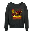 thumbnail image 1 of Marvel Iron Man - Tony Stark Armor Specs - Women's French Terry Pullover Long Sleeve Shirt, 1 of 5