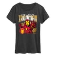 thumbnail image 1 of Marvel Iron Man - Tony Stark - Women's Short Sleeve Graphic T-Shirt, 1 of 5