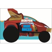 Marvel Iron Man and his Awesome Friends Iron Racer Board Book WHEELIE BOOKS