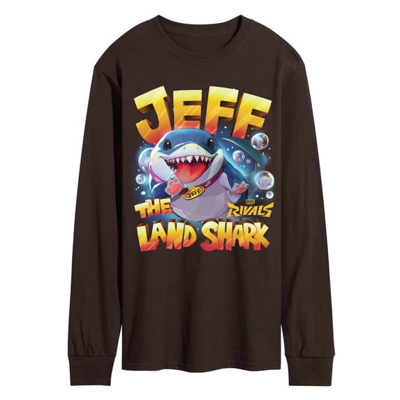 Marvel - Jeff The Landshark - Men's Long Sleeve Graphic T-Shirt