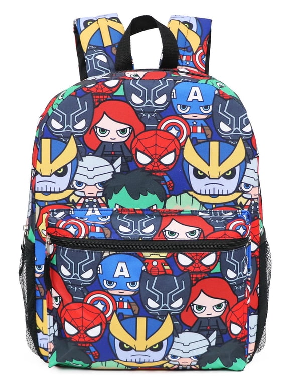 Kawaii Avengers Superheroes All Over Print Backpack