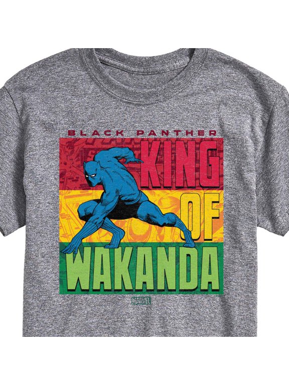 - King Of Wakanda Men's Short Sleeve Graphic T-Shirt