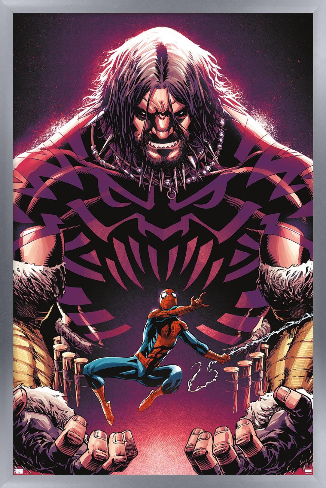 Marvel Kraven The Hunter - Amazing Spider-Man #17 Wall Poster, 14.725" x 22.375" Framed