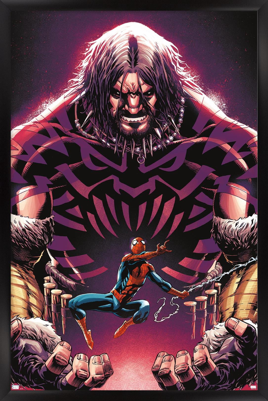 Marvel Kraven The Hunter - Amazing Spider-Man #17 Wall Poster, 14.725" x 22.375" Framed