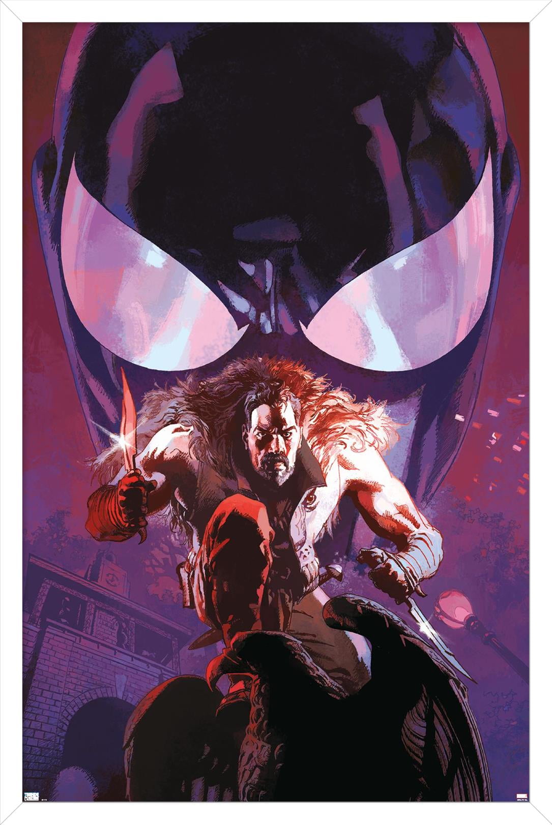 Marvel Kraven The Hunter - Amazing Spider-Man #21 Wall Poster, 22.375" x 34" Framed