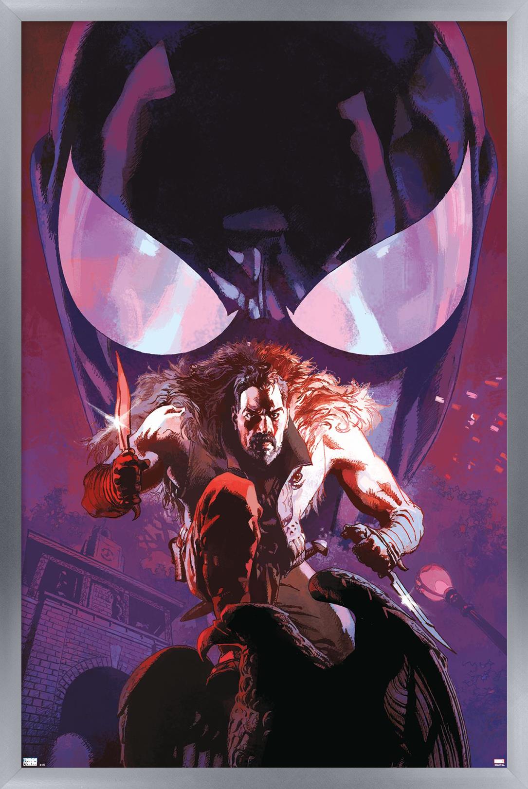 Marvel Kraven The Hunter - Amazing Spider-Man #21 Wall Poster, 22.375" x 34" Framed