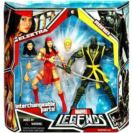Marvel Legends 2-Packs Elektra & Ronin Action Figure 2-Pack