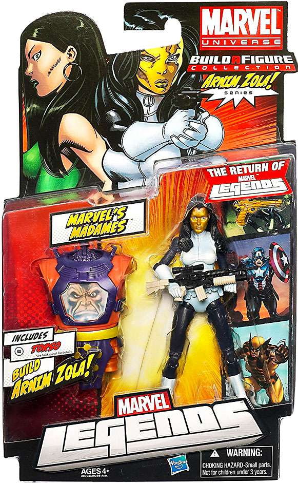 Marvel Legends 2012 Series 2 Madame Masque Action Figure (White & Blue Suit)