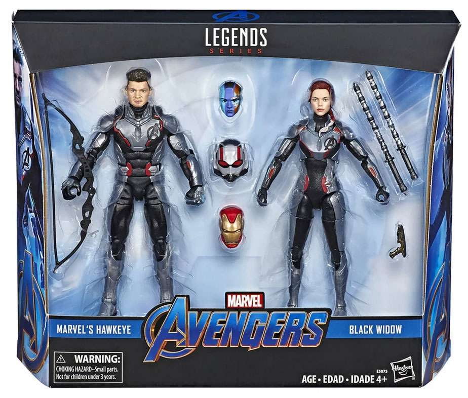 Marvel Legends Avengers: Endgame Hawkeye and Black Widow Exclusive