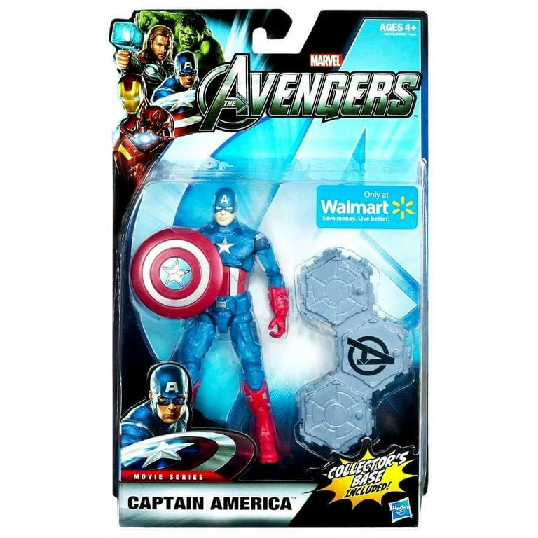 Action Figure Walmart Exclusive Worthy Captain America Marvel