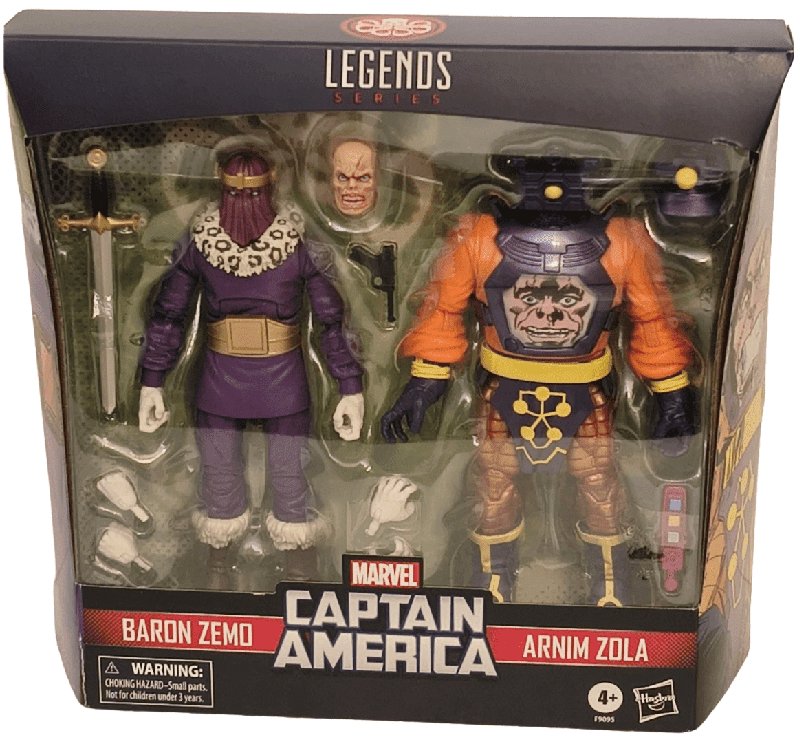 Marvel Legends Baron Zemo and Arnim Zola 6-inch