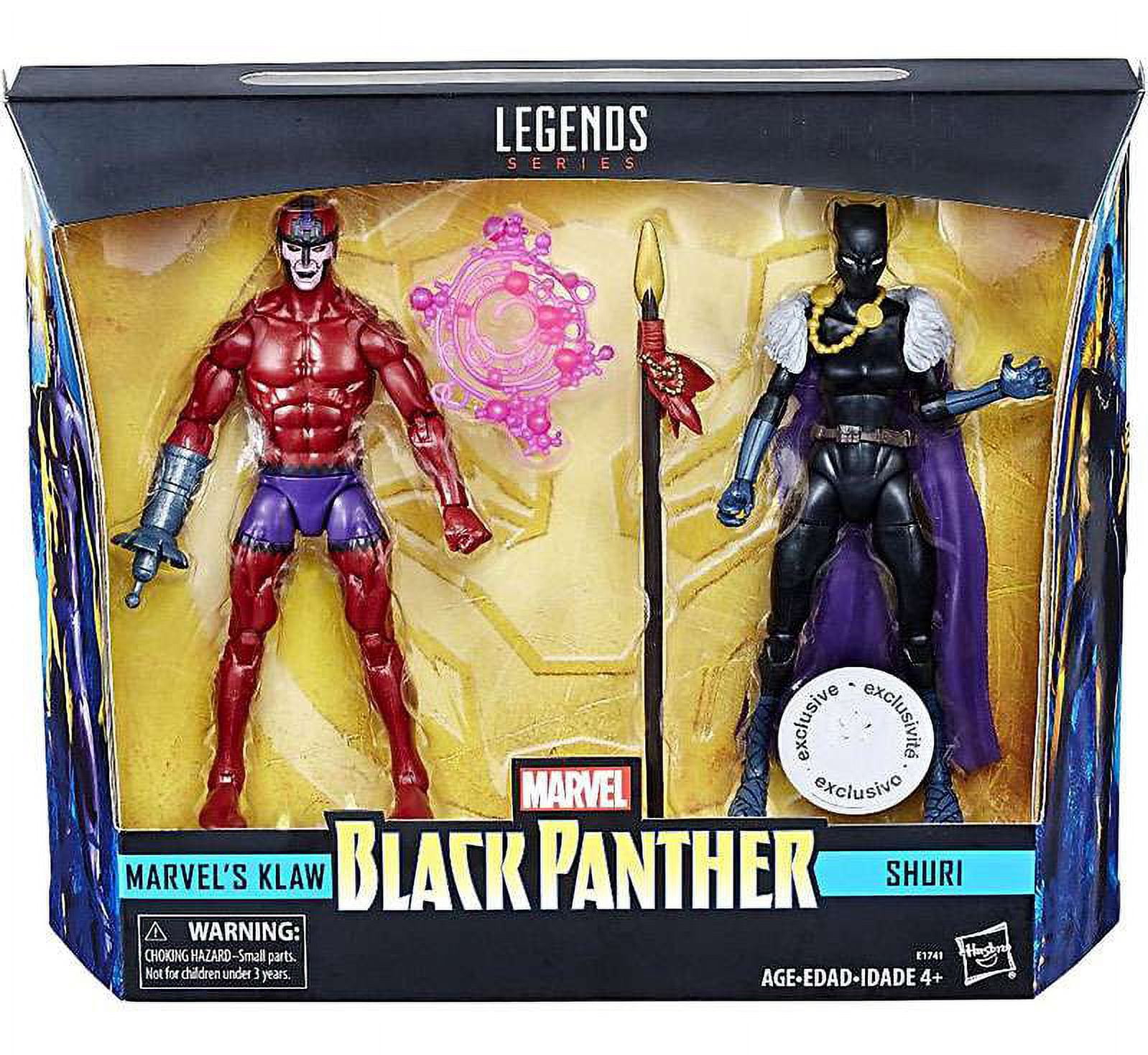 Marvel legends black cheap panther 2 pack
