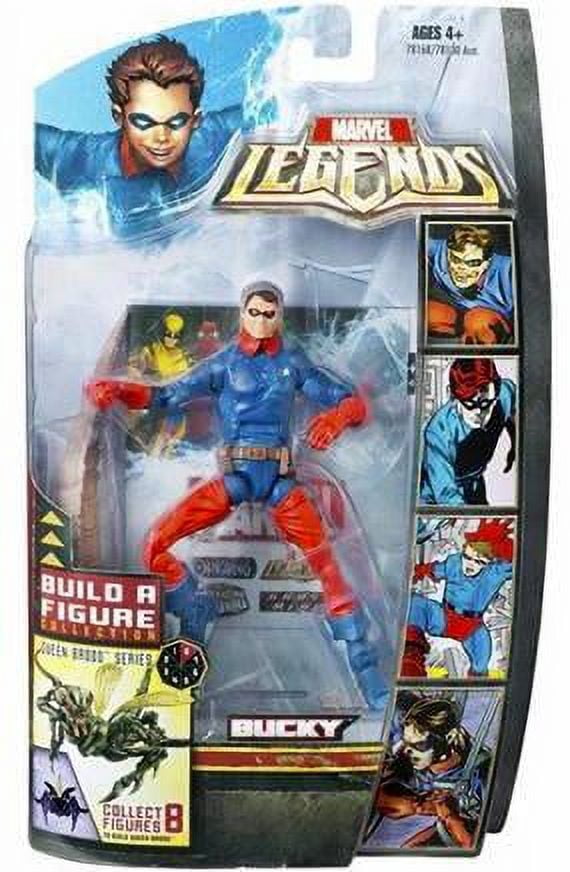 Marvel Legends Brood Queen Series Build-a-Figure Collection, Bucky Barnes