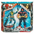 thumbnail image 1 of Marvel Legends Fans Choice Exclusive Action Figure 2Pack Deadpool Blue Yellow Outfit Warpath, 1 of 2