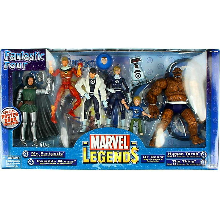 Marvel Legends Fantastic Four Action Figure 7-Pack Boxed Set