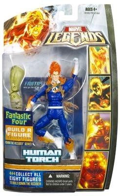 Marvel Legends Hasbro Fantastic Four Action Figures Series 1: The Human Torch