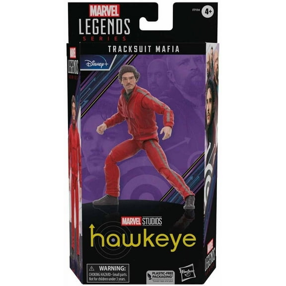 Marvel Legends Hawkeye Tracksuit Mafia Action Figure, 6 Inches