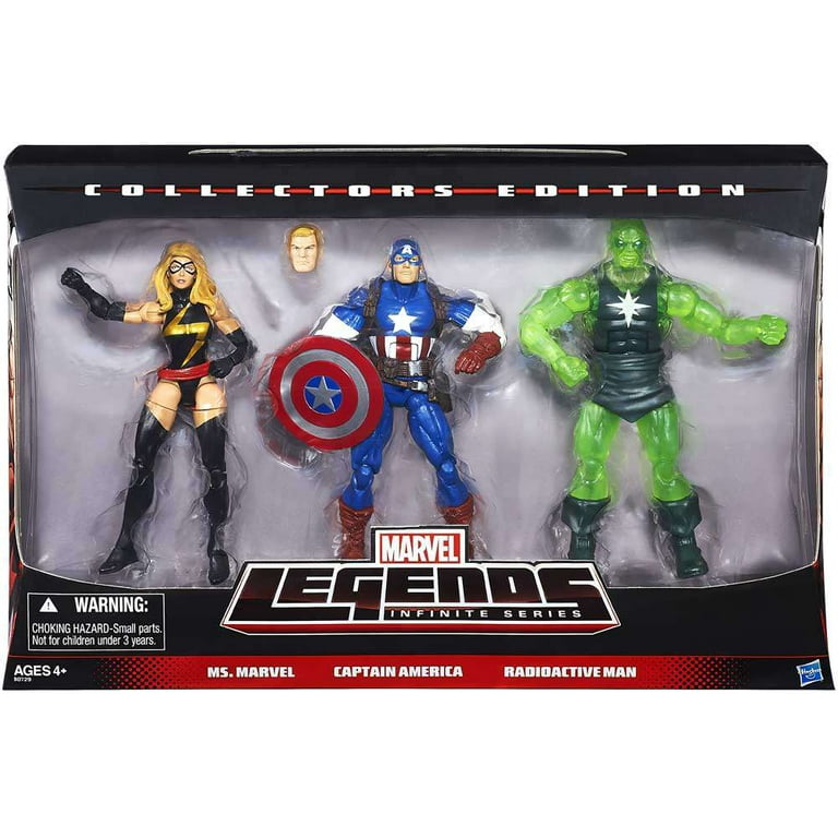 Marvel Legends Infinite Series Ms. Marvel Captain America