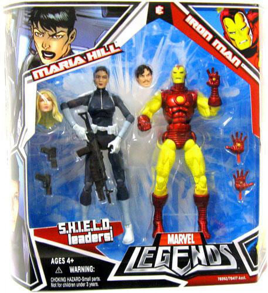 Marvel Legends Iron Man & Maria Hill Action Figure 2-Pack