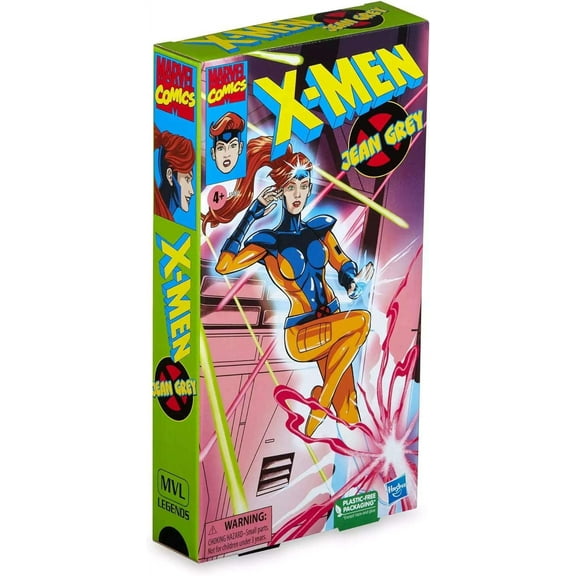 Marvel Legends X-Men 90s Animated VHS Jean Grey Action Figure