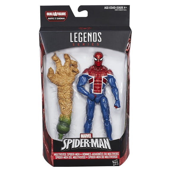 Marvel Spider-Man 6-inch Legends Series Multiverse Spider-Men: Spider-UK