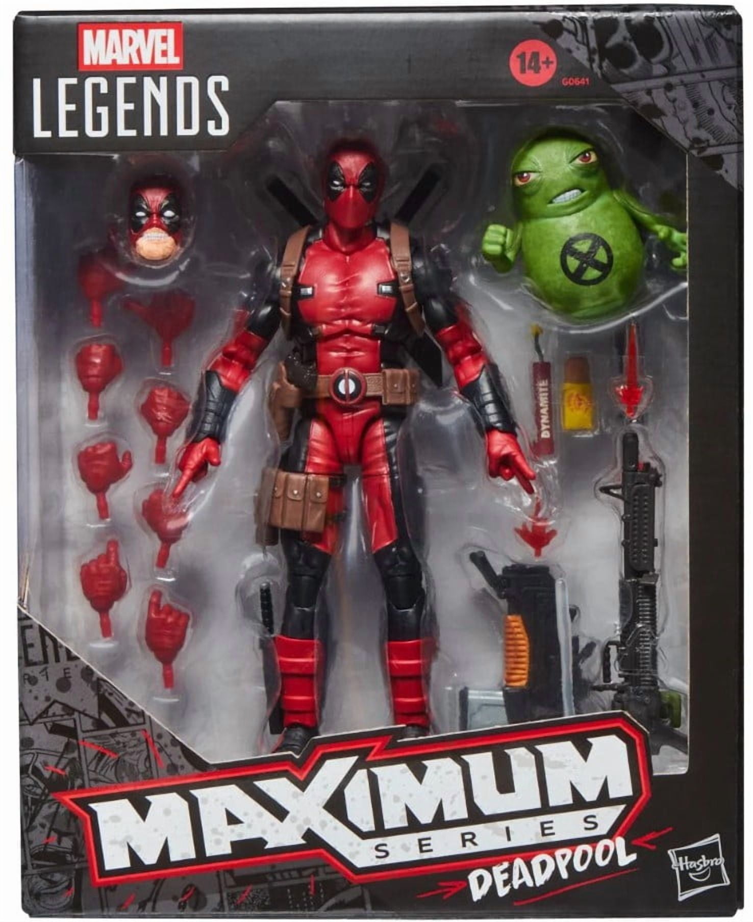 Marvel Legends Deadpool 6 Inch Action Figure Maximum Series - Deadpool ...