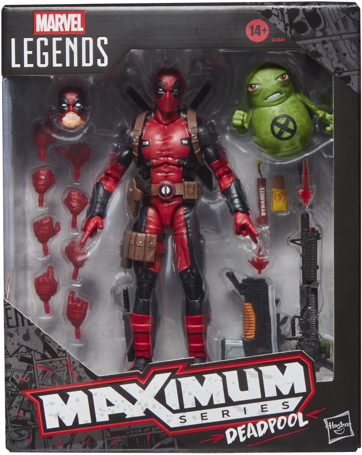 Marvel Comics - Marvel Legends Maximum Series - Deadpool Action Figure with Doop
