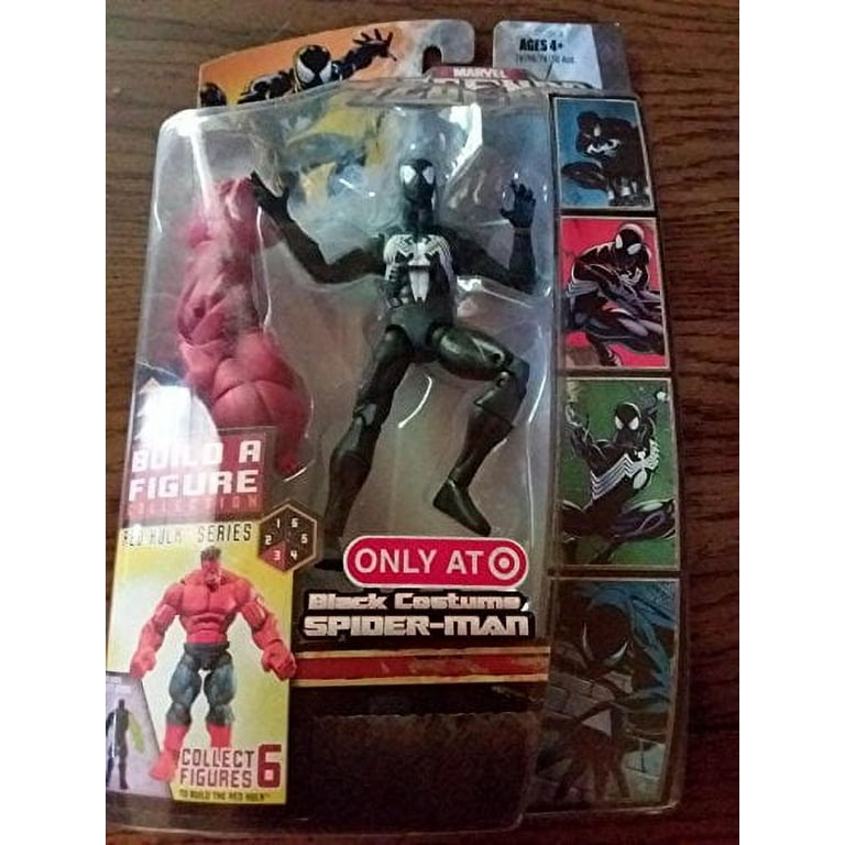 Marvel Legends Hasbro 2007 – Spider-Man Black Costume – Red Hulk BAF – Neuf Scellé