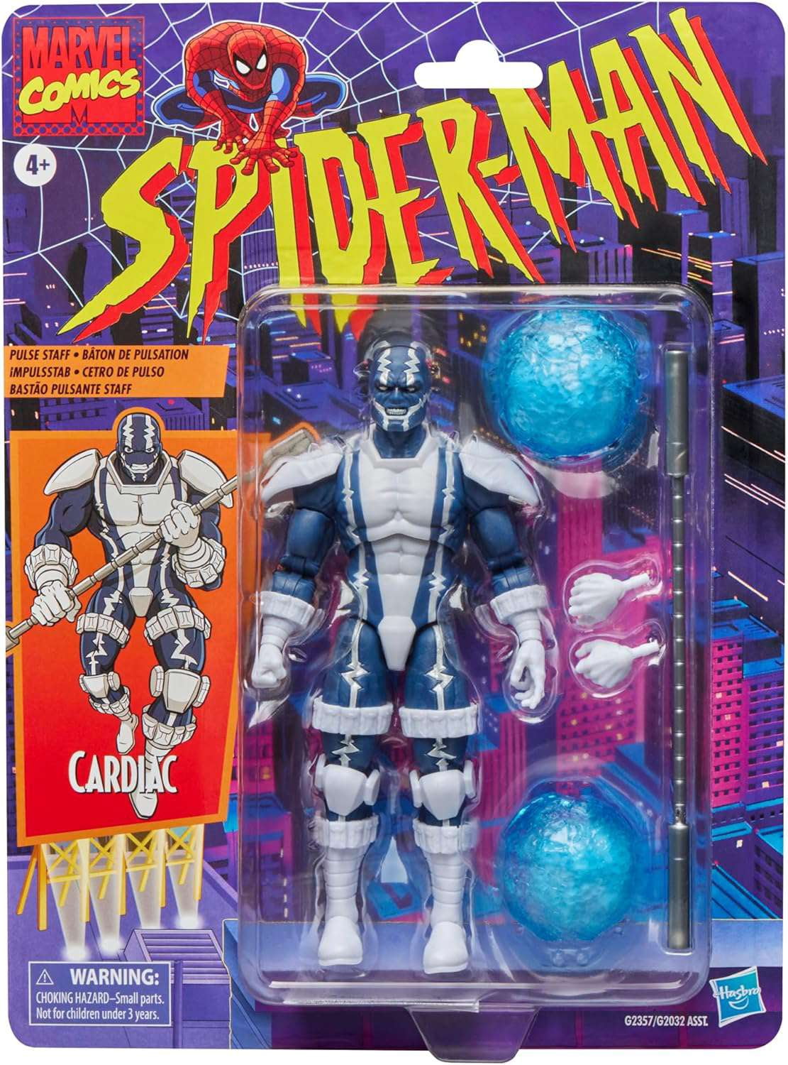 Marvel Legends Retro Series Cardiac Action Figure