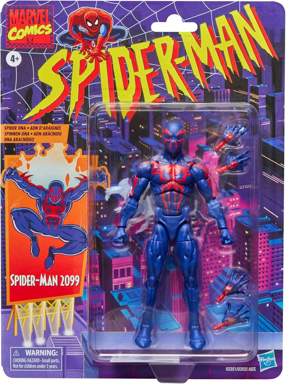 Marvel Legends Retro Series Spider-Man 2099 Action Figure
