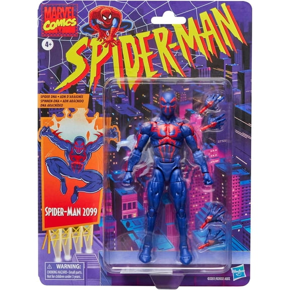 Marvel Legends Retro Series Spider-Man 2099 Action Figure
