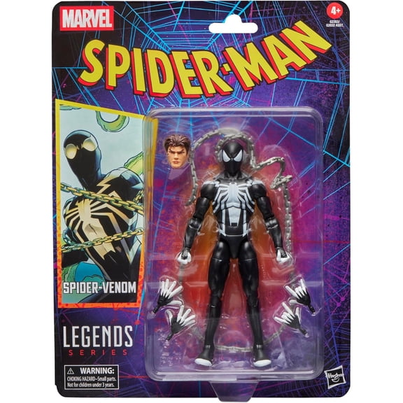 Marvel Legends Retro Series Spider-Venom Action Figure