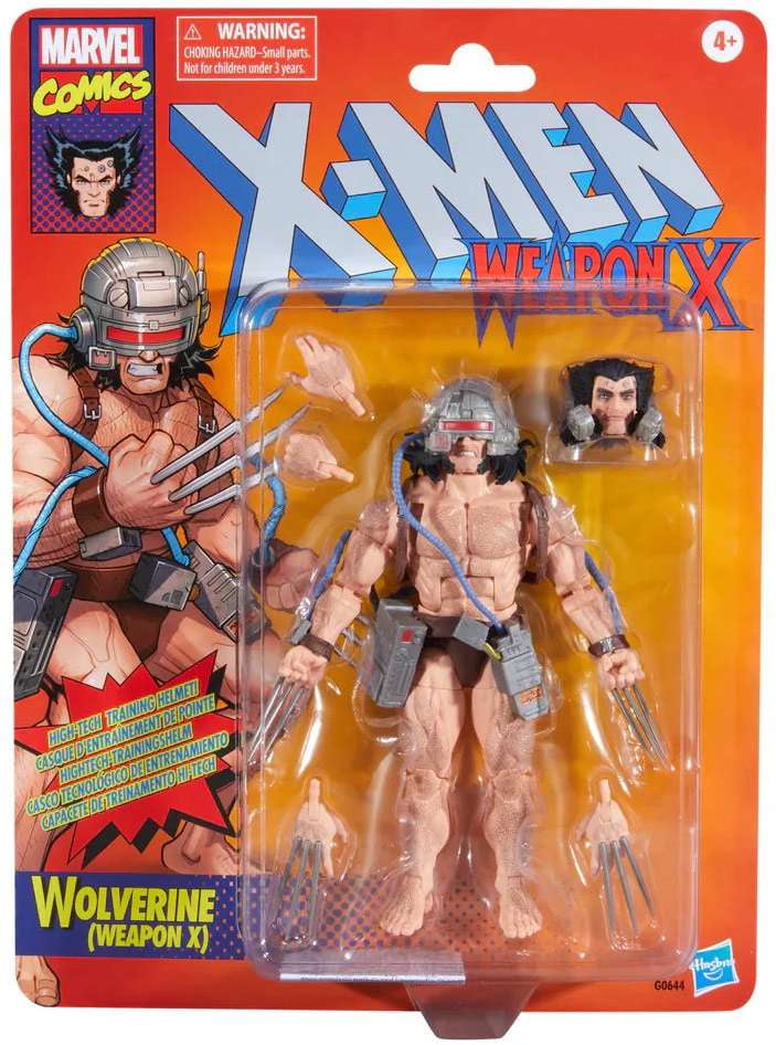 Marvel Legends Retro Series Wolverine Action Figure [Weapon X]