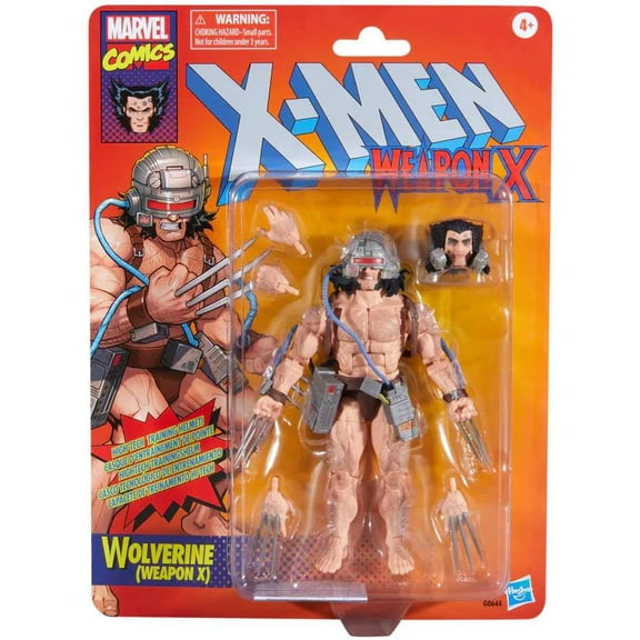 Marvel Legends Retro Series Wolverine Action Figure [Weapon X]