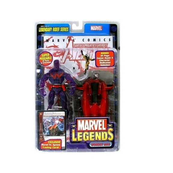 Marvel Legends Series 11: Legendary Rider Wonder Man (Chase Variant) Action Figure