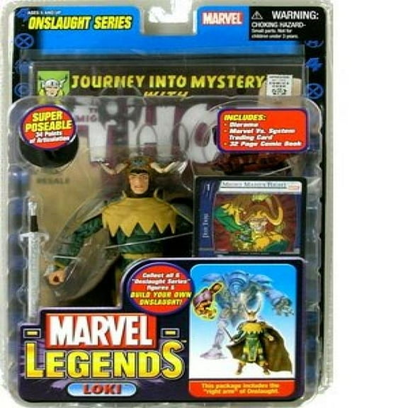 Marvel Legends Series 13 > Loki (Crown of Lies Chase Variant) Action Figure