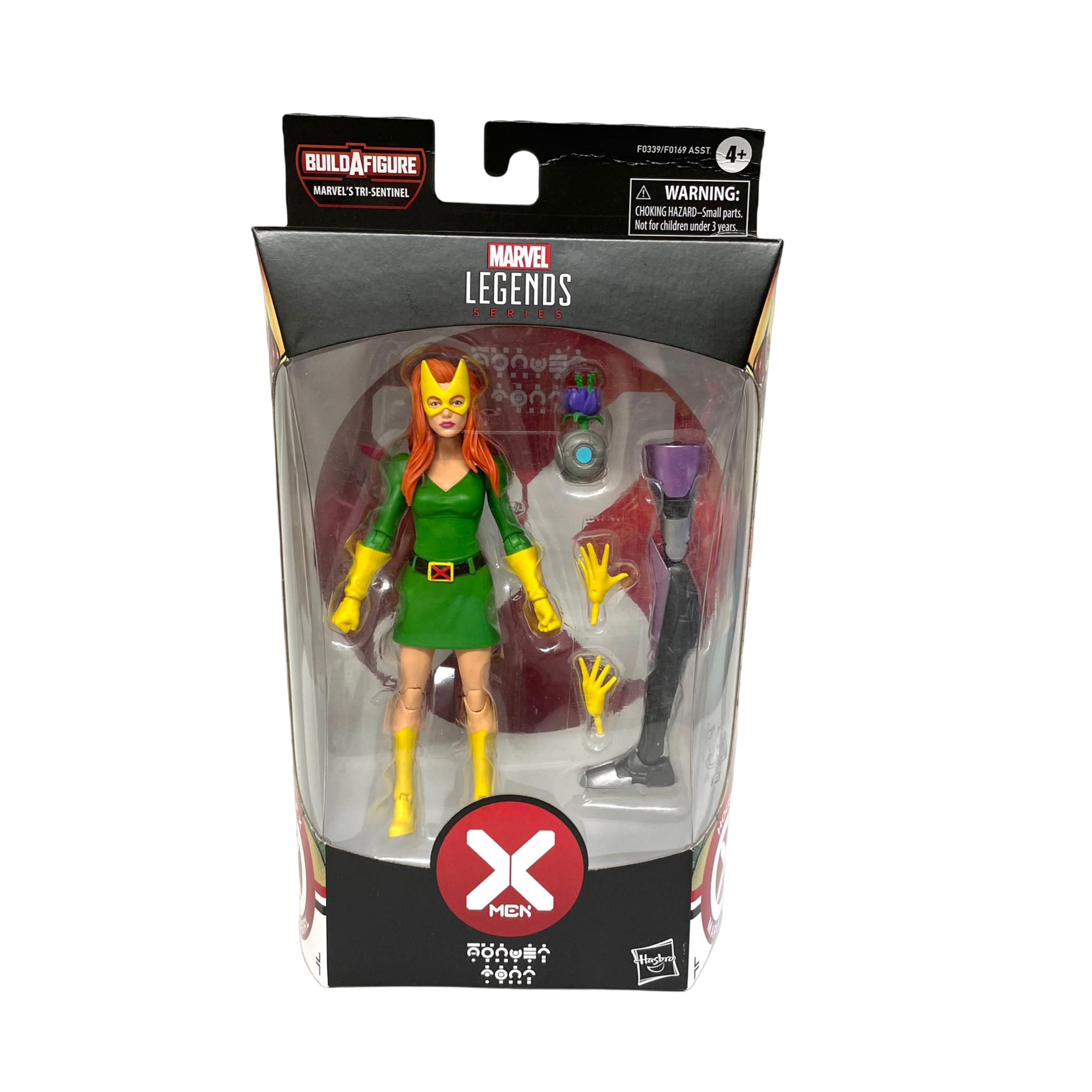 Marvel Legends Series 6" Marvel Girl Action Figure BAF TriSentinel