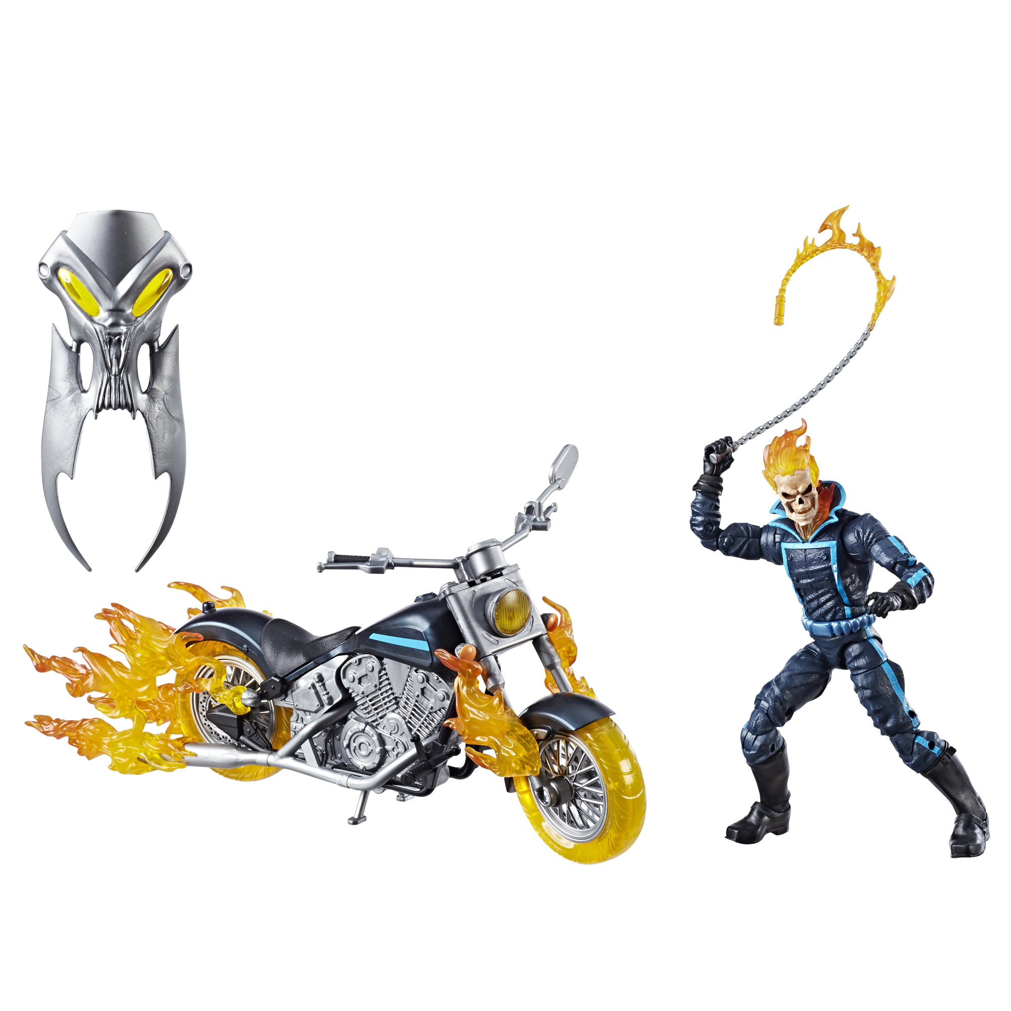 Marvel Legends Series 6-inch Ghost Rider Action Figure with Flame