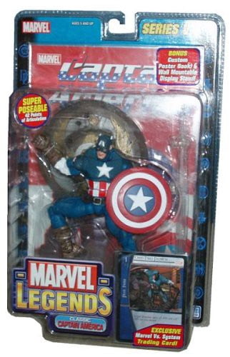 Marvel Series 8 Captain America Action Figure [Classic Variant]