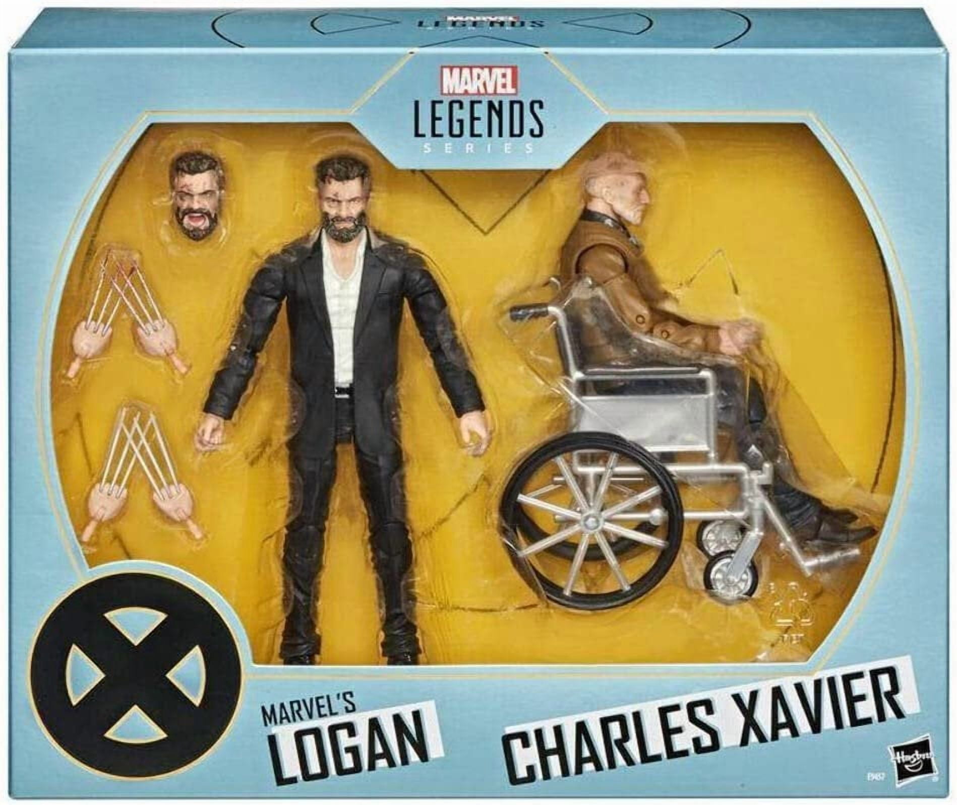 マーベルレジェンド・ローガン&チャールズ　2パック Marvel Legends Series Exclusive 15cm Action Figure 2-Pack: Logan